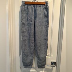 Athleta Retreat Linen Jogger Pants